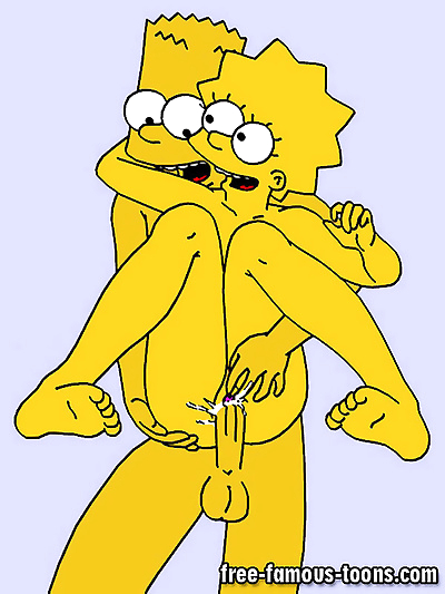 Bart and lisa simpsons orgy..
